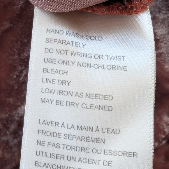 Free People Luxy Velvet Oversized Pullover Pink M - Picture 10 of 10